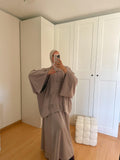 Ensemble Chemise & Jupe - Taupe