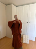 Ensemble Chemise & Jupe - Terracotta