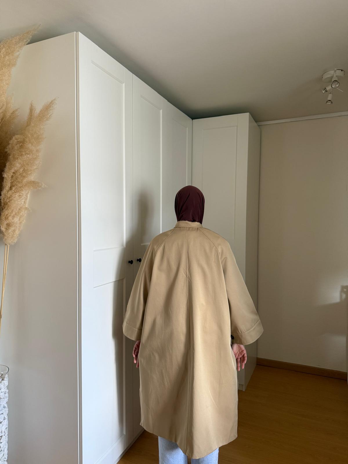 Trench Fentes Latérales - Beige